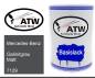 Preview: Mercedes-Benz, Galinitgrau Matt, 7129: 500ml Lackdose, von ATW Autoteile West.